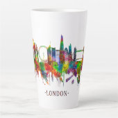 ロンドンイングランドスカイライン カフェラテマグ (正面)