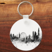 ロンドンイングランドスカイライン キーホルダー (正面)