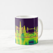 ロンドンイングランドスカイライン コーヒーマグカップ (正面右)