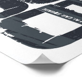 ロンドンイングランドタイポグラフィ ポスター (角)