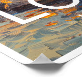 ロンドンイングランドタワーブリッジ旅行ポスター ポスター (角)