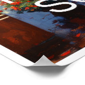 ロンドンイングランドトラファルガースクエアトラベルポスター ポスター (角)