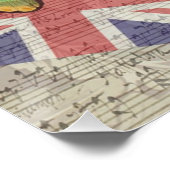 ロンドンイングランドトラベルヴィンテージヨーロッパアート ポスター (コーナー)