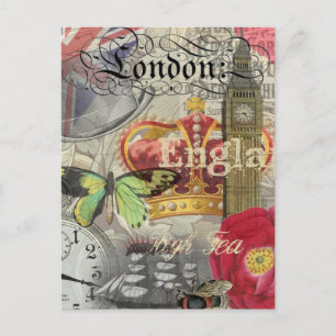 ロンドンイングランドトラベルヴィンテージヨーロッパアート ポストカード
