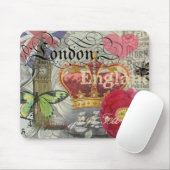 ロンドンイングランドトラベルヴィンテージヨーロッパアート マウスパッド (マウス)