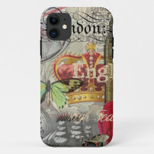 ロンドンイングランドトラベルヴィンテージヨーロッパアート iPhone 11 ケース