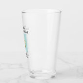 ロンドンイングランドマイルストーンバースデーパーティービールピント タンブラーグラス (左)