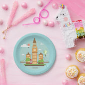 ロンドンイングランドマークス紙プレート ペーパープレート (パーティー)