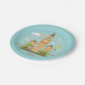 ロンドンイングランドマークス紙プレート ペーパープレート (アングル)