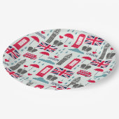 ロンドンイングランド紙プレート ペーパープレート (アングル)