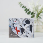 ロンドンイングランド素晴らしイギリスタワーブリッジ詳細 ポストカード (スタンド正面)