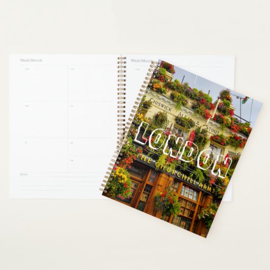 ロンドンイングランド素晴らしイギリスチャーチルアームズ プランナー手帳 (ディスプレー)