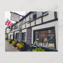 ロンドンイングランド素晴らしイギリスパブアーキテクチャ ポストカード
