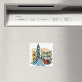 ロンドンイングランド都市景観マグネット マグネット (インサイチュ (食洗機))