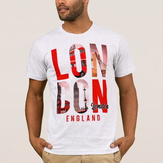 ロンドンイングランドTシャツ Tシャツ (正面)
