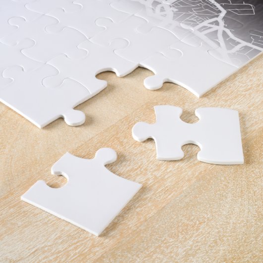 ロンドンイング統一されたリンドキングダムシティマップトラベル ジグソーパズル (側面)