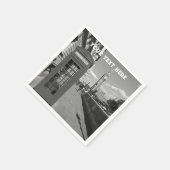 ロンドンイング統一されたリンドキングダムビッグベンUKナプキンス スタンダードカクテルナプキン (角)