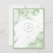 ロンドンウォーターカラービジネスサンキューカード サンキューカード (正面)