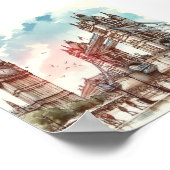 ロンドンウォールアートポスター ポスター (角)