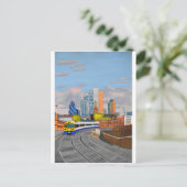 ロンドンオーバーランドトレイン – ホクストン駅 ポストカード (スタンド正面)