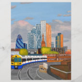 ロンドンオーバーランド列車 - ホクストン駅カード (正面)