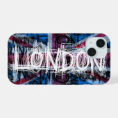 ロンドングラフィティScratch iPhoneケース iPhone 15ケース (裏面横)
