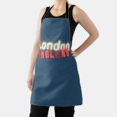 ロンドンコンテンポラリーネオンライトタイポグラフィ エプロン (インサイチュ)