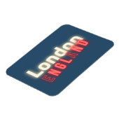 ロンドンコンテンポラリーネオンライトタイポグラフィ マグネット (左側)