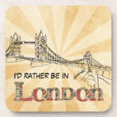 ロンドンコースターセット(6) コースター (正面)