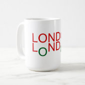 ロンドンコーヒーマグ コーヒーマグカップ (正面左)