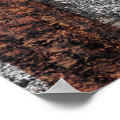 ロンドンコールグラフィックグランジアートデザインポスター ポスター (角)