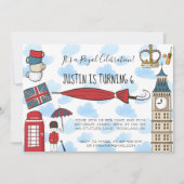 ロンドンコールパーティの招待状 招待状 (正面)