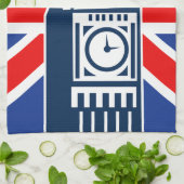 ロンドンコール キッチンタオル (折り畳み)