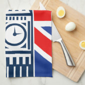 ロンドンコール キッチンタオル (四つ折り)
