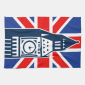 ロンドンコール キッチンタオル (横)