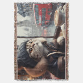 ロンドンコール スローブランケット (正面縦)