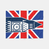 ロンドンコール フリースブランケット (正面(横))