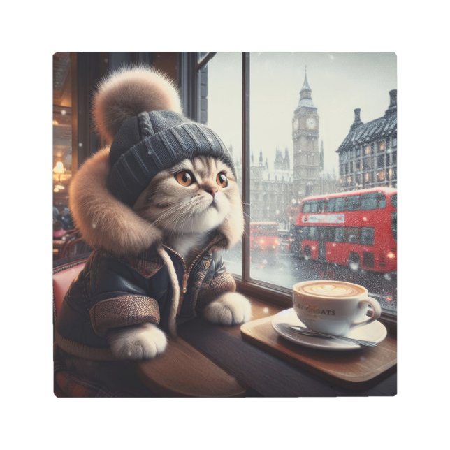 ロンドンコール メタルプリント (正面)