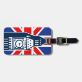ロンドンコール ラゲッジタグ (正面横)