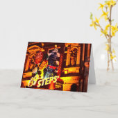 ロンドンシアターピカデリー（1843色）カード カード (黄色い花)