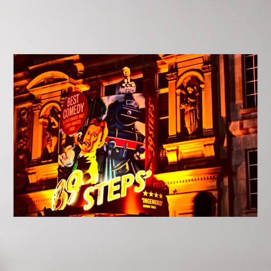 ロンドンシアターピカデリー（1843色）ポスター ポスター (正面)