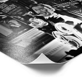 ロンドンシアターピカデリー(1843 B&W) フォトプリント            (角)