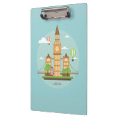 ロンドンシティイラストレーション クリップボード (左)