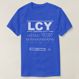 ロンドンシティエアポートLCY Tシャツ