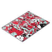 ロンドンシティシーンキュートドードルキャラクター ノートブック (左側)