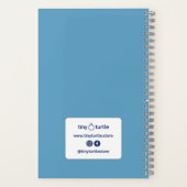 ロンドンシティスケープ手帳 ノートブック (裏面)