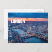 ロンドンシティスケープ ポストカード (正面/裏面)