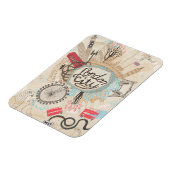 ロンドンシティドードルアート マグネット (左側)