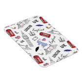 ロンドンシティドードルズパターン マグネット (右側)