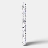 ロンドンシティドードルズパターン Case-Mate iPhoneケース (裏面 / 左)